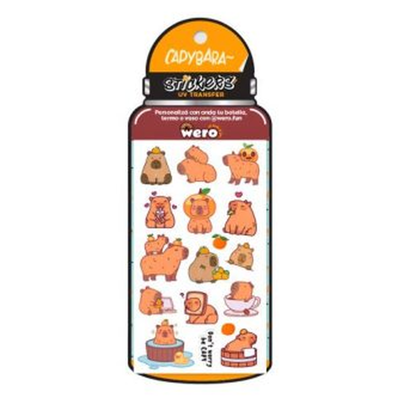 STIKER WERO CAPIBARA WE4167