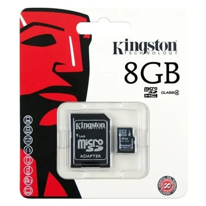 Tarjeta de Memoria SD 8GB Kingston