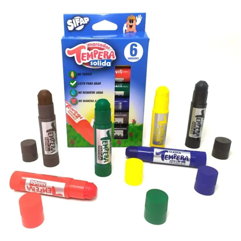 TEMPERA SOLIDA SIFAP 6gr