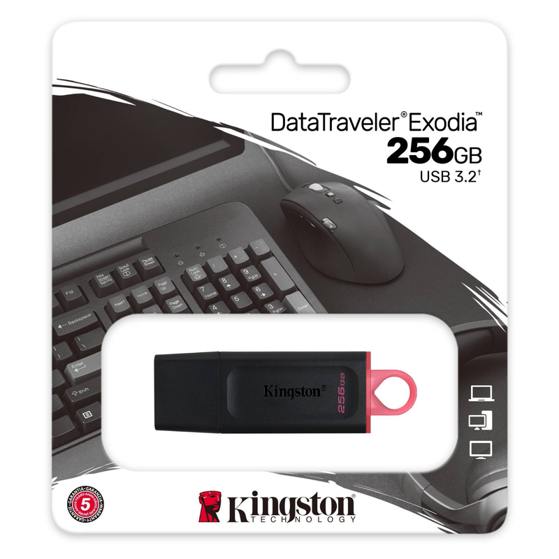PENDRIVE 256GB KINGSTON EXODIA