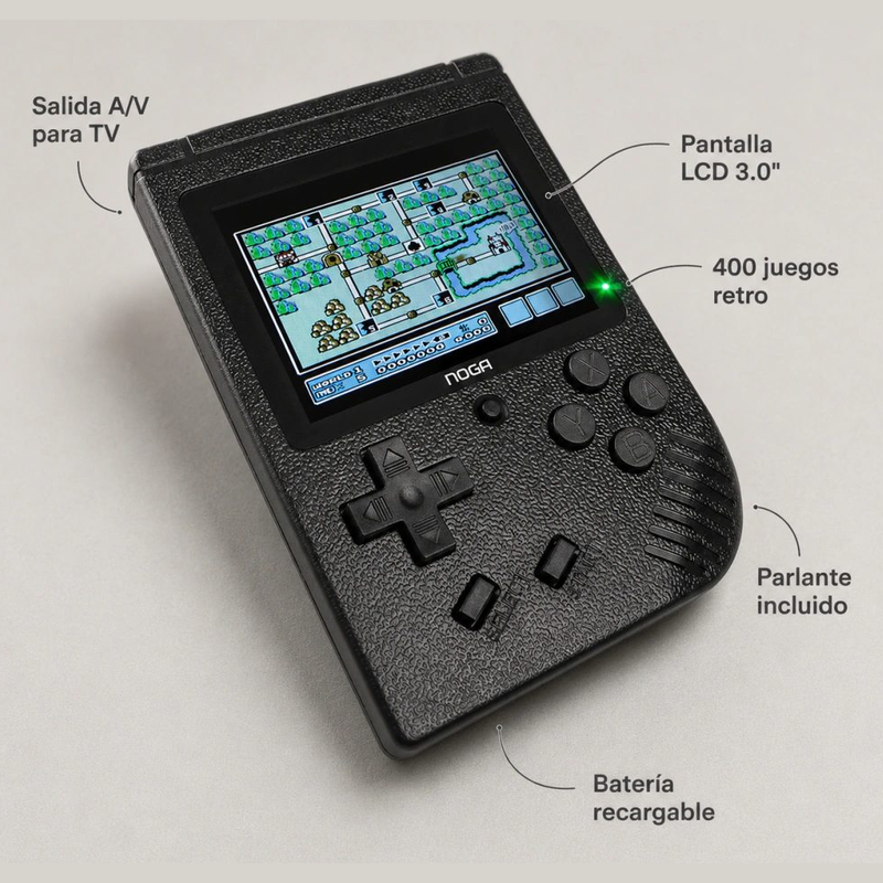 CONSOLA RETRO NOGA POCKY R8 - foto 3