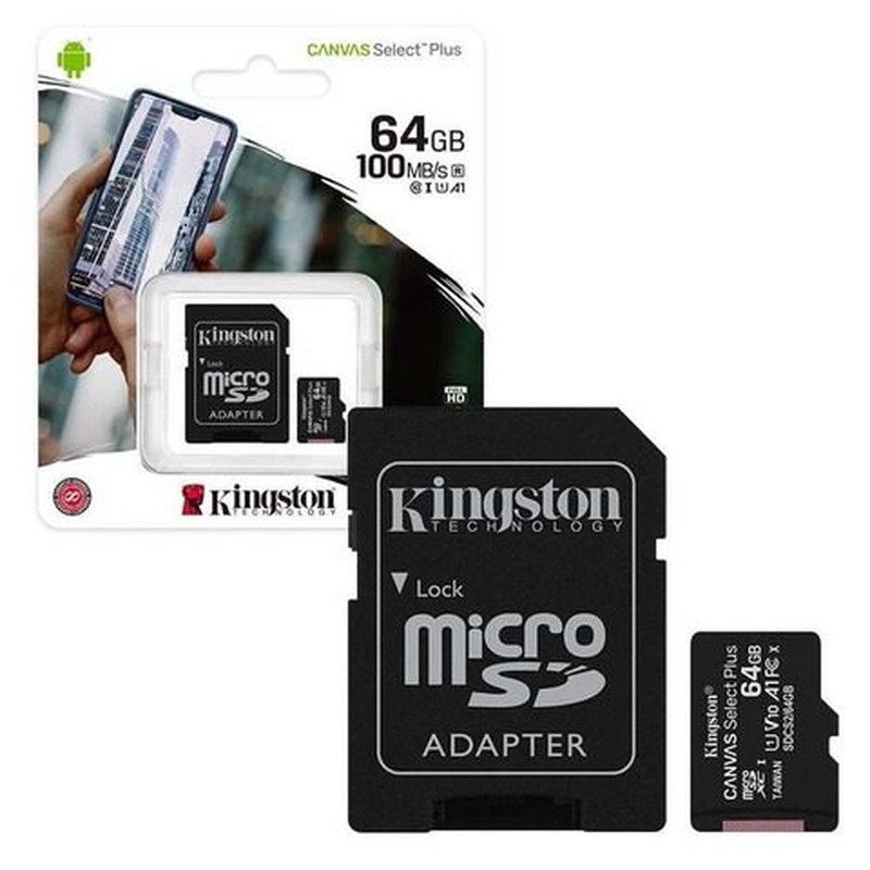 Tarjeta de Memoria SD 64GB Kingston