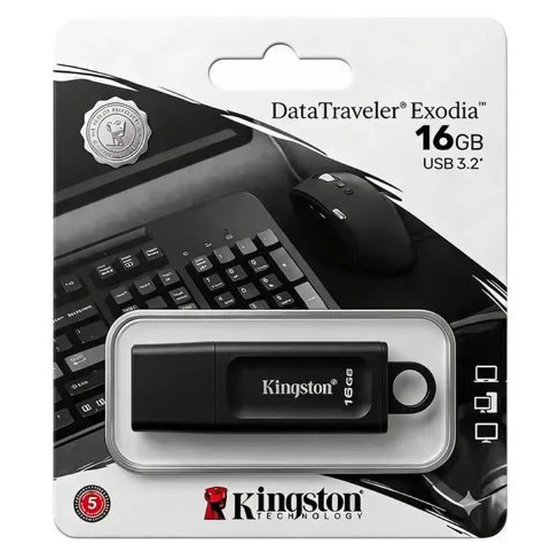 PENDRIVE 16GB KINGSTON EXODIA