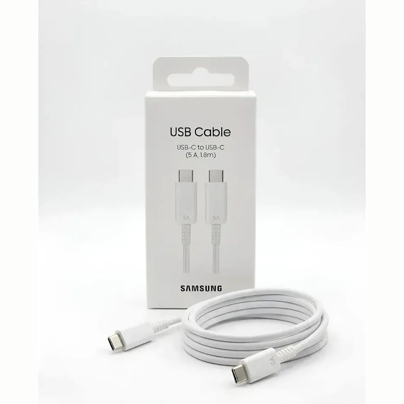 Cable USB-C a USB-C 1MT Samsung Blanco