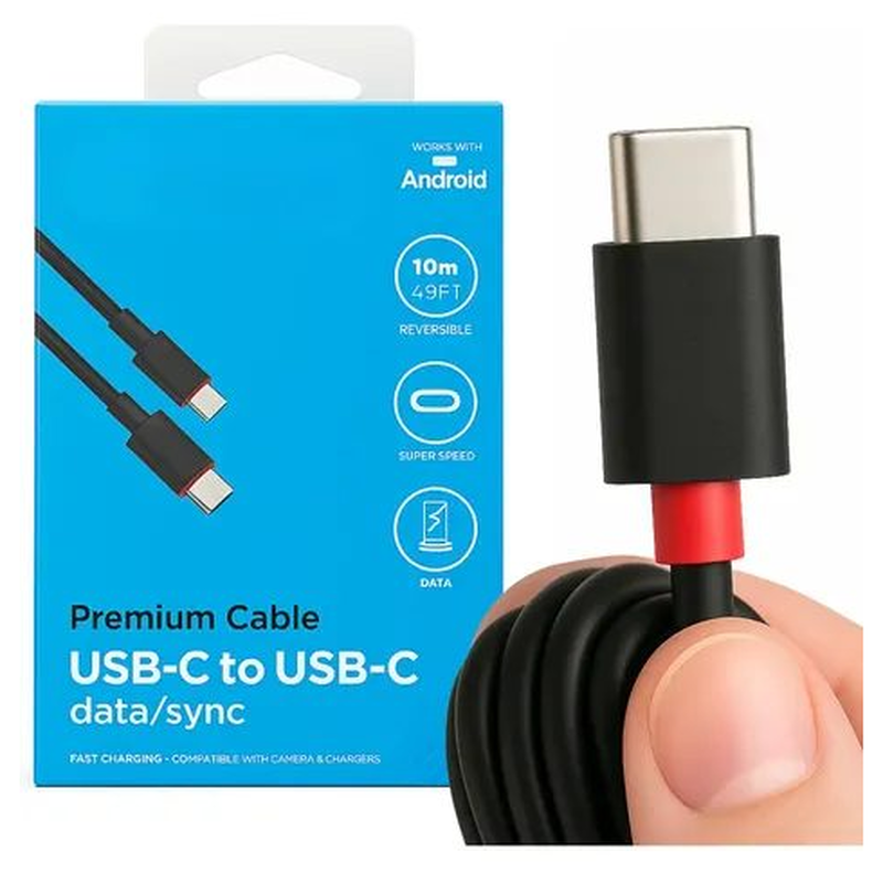 CABLE USB-C A USB-C MOTO 1M - foto 2
