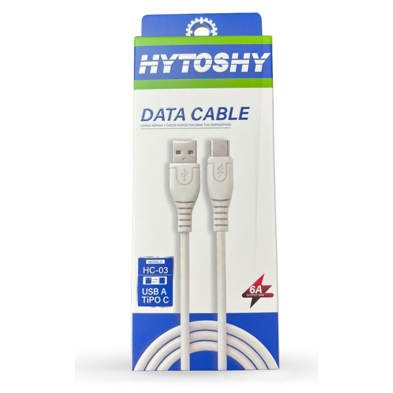 CABLE USB A USB-C HITOSHY 1M 6A