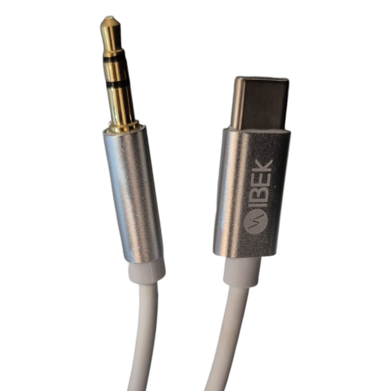 CABLE ADAPTADOR USB-C AUXILIAR IBEK IK-A005