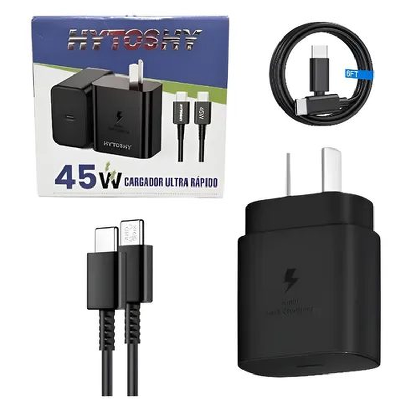 CARGADOR HITOSHY HY-45W C CABLE
