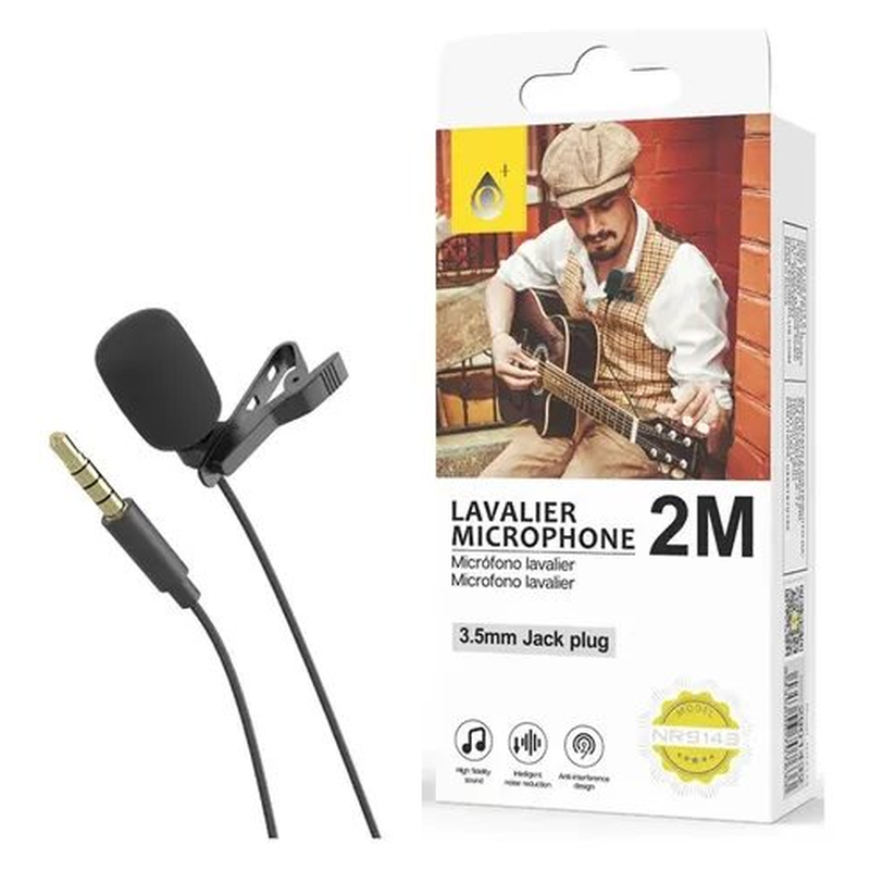 MICROFONO LAVALIER 2M NR9143
