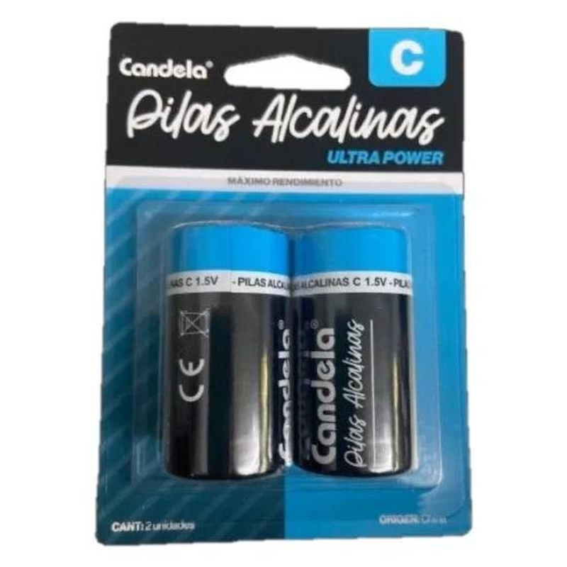 PILAS C CANDELA X2