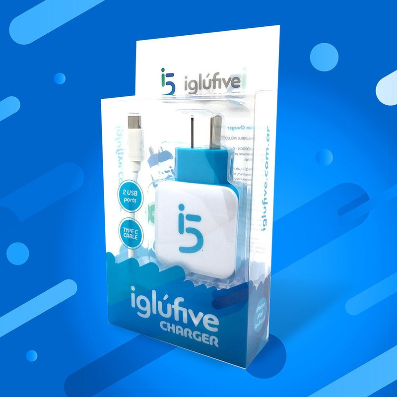 CARGADOR IGLUFIVE V8 2.1A