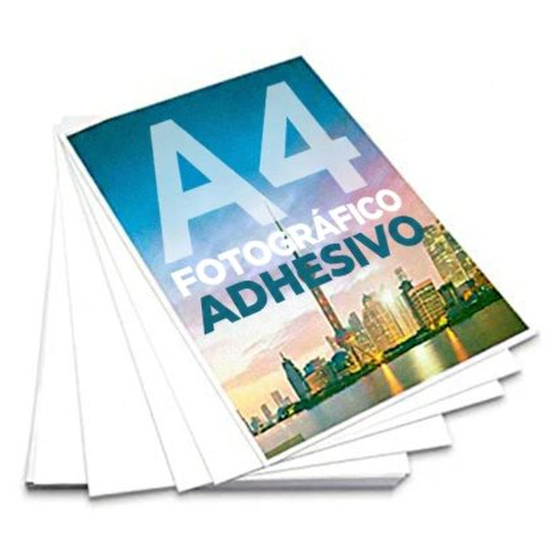 Impresion fotográfico auto adhesivo A4