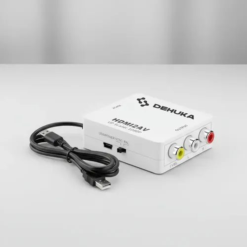 Adaptador conversor HDMI a RCA Dehuka