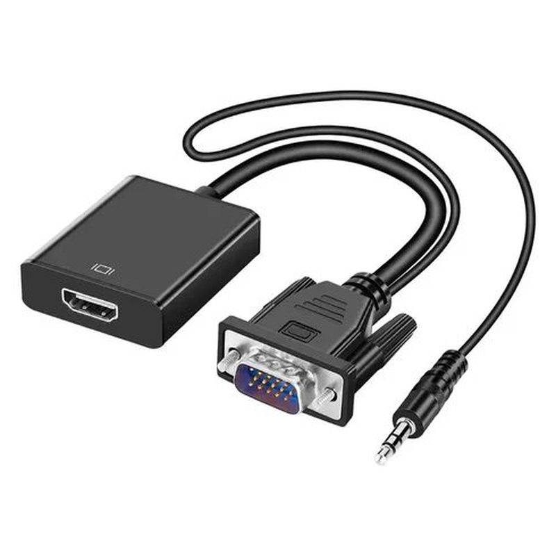 Adaptador Conversor VGA macho a HDMI hembra