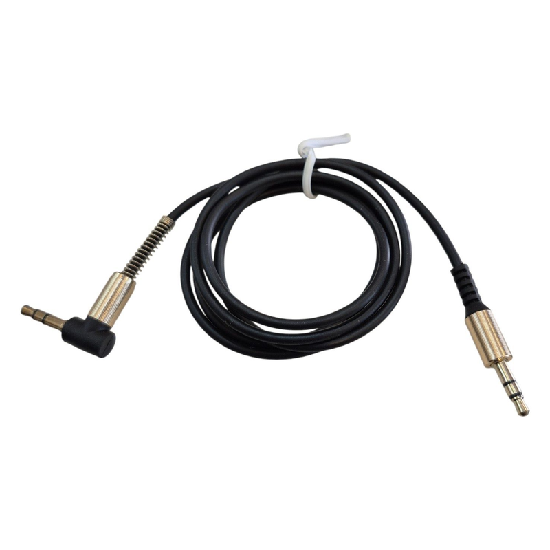 CABLE AUXILIAR 3.5MM 90° 1M