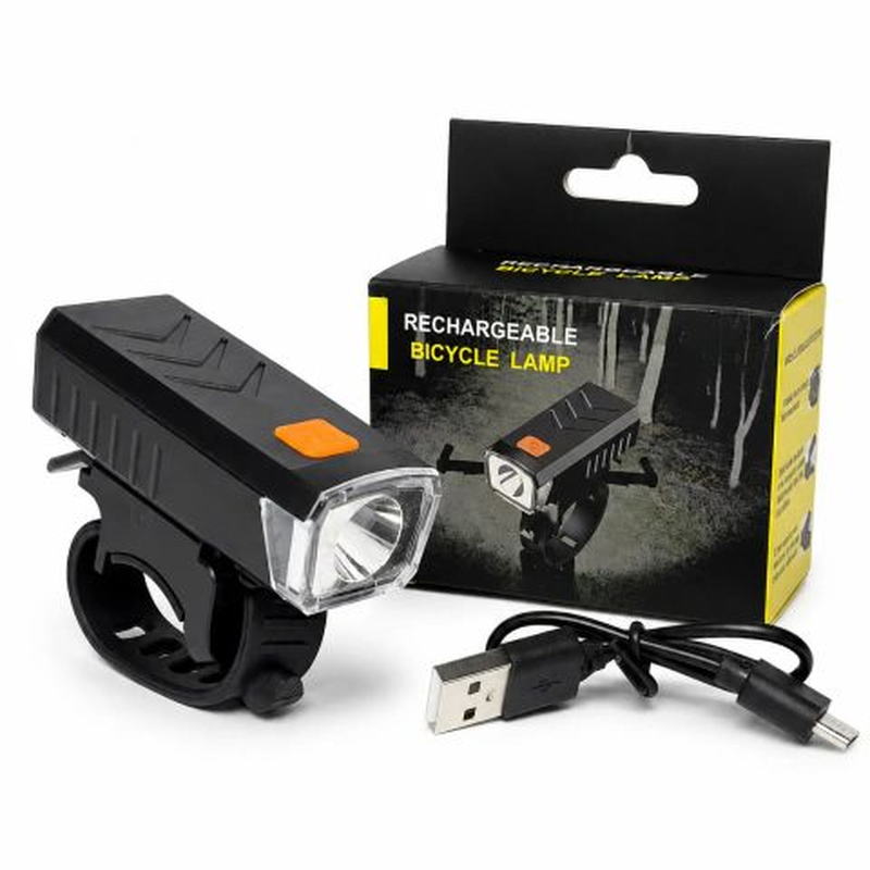 Luz delantera para Bicicleta Recargable USB - foto 2