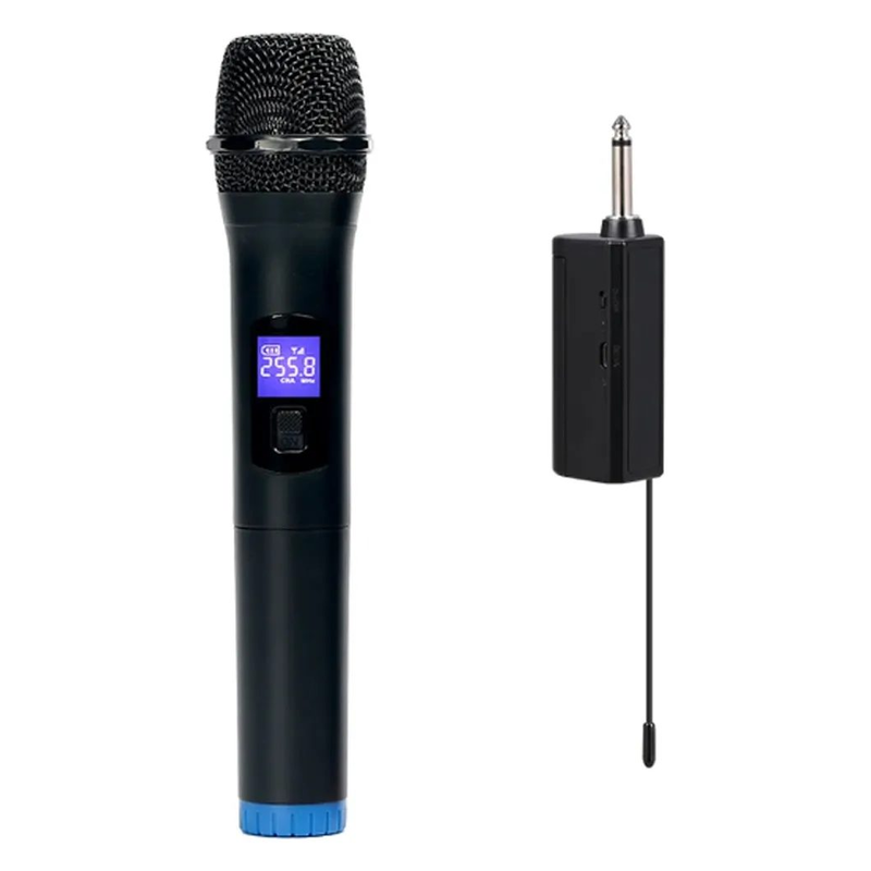 Microfono Inalambrico Profesional Uhf Receptor Recargable - foto 1