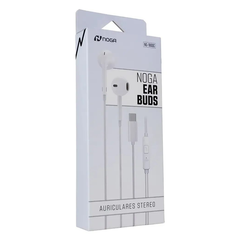 Auriculares USB-C NOGA Ear buds NG-1800C - foto 2