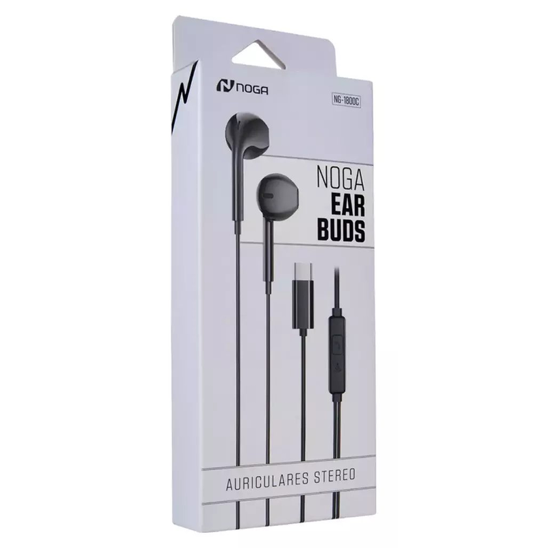 Auriculares USB-C NOGA Ear buds NG-1800C - foto 2