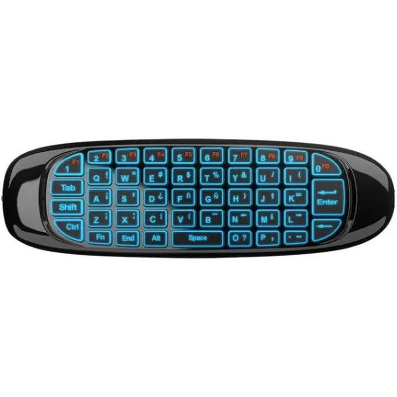 Control remoto Air Mouse Teclado Smart Tv Noga Nkb-air Rgb Android Inalambrico Color Negro - foto 3