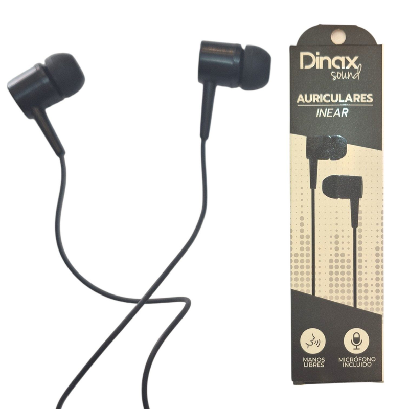 Auriculares In Ear manos libres microfono Dinax Sound