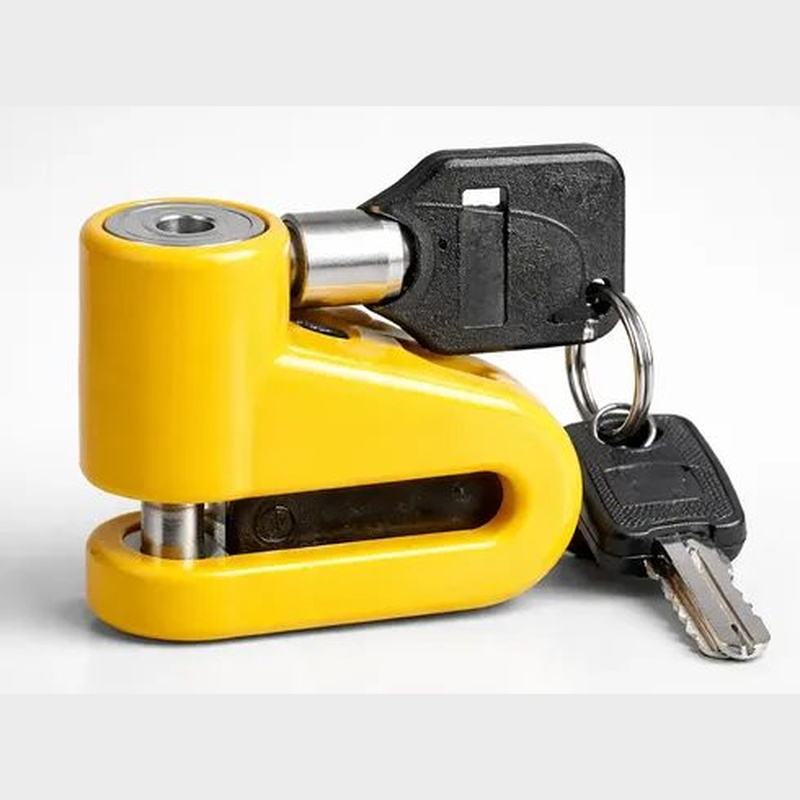 Candado Traba Disco Moto Bici Seguridad Antirobo Llave