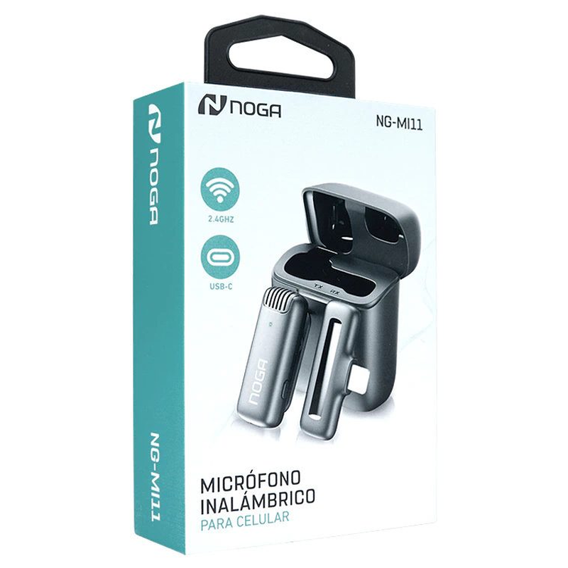 MICRÓFONO INALÁMBRICO PARA CELULAR Noga NG-MI11 - foto 2