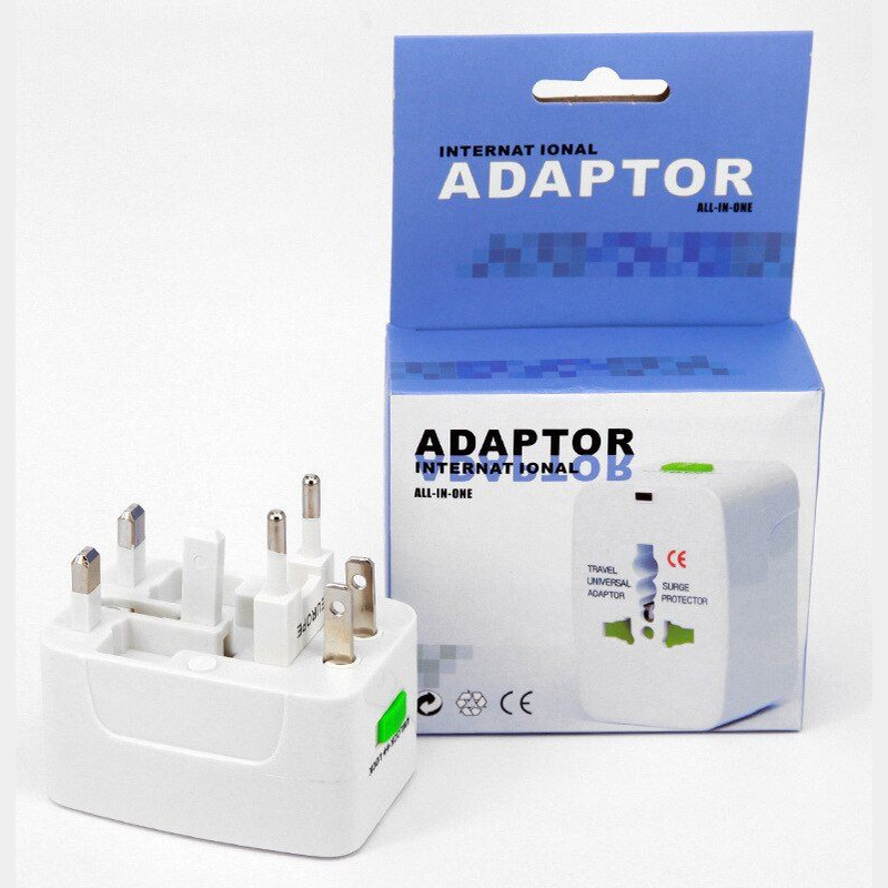 Adaptador Enchufe Universal Viajero Mundial 110 220 V Paises - foto 3