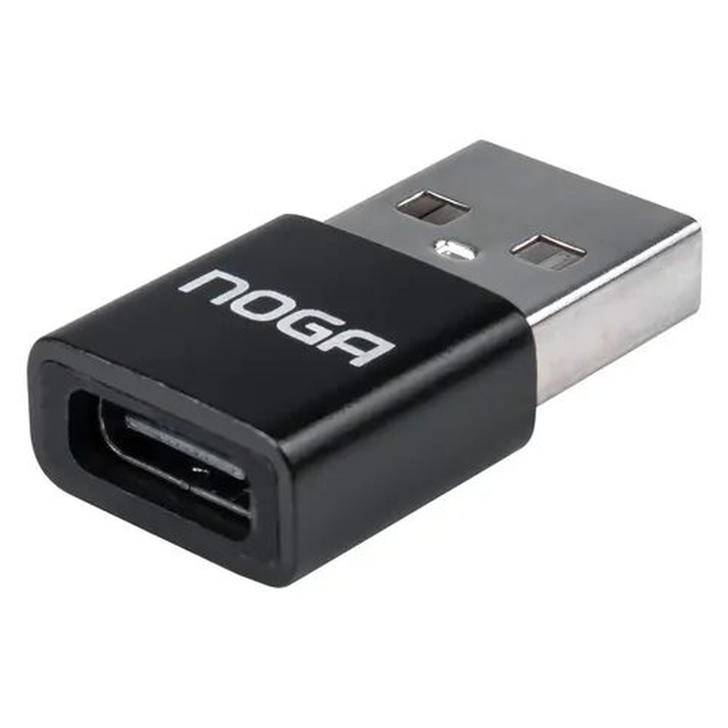Mini Adaptador USB-C A USB-A Noga Para Notebook Tablets Pc Color Negro - foto 2