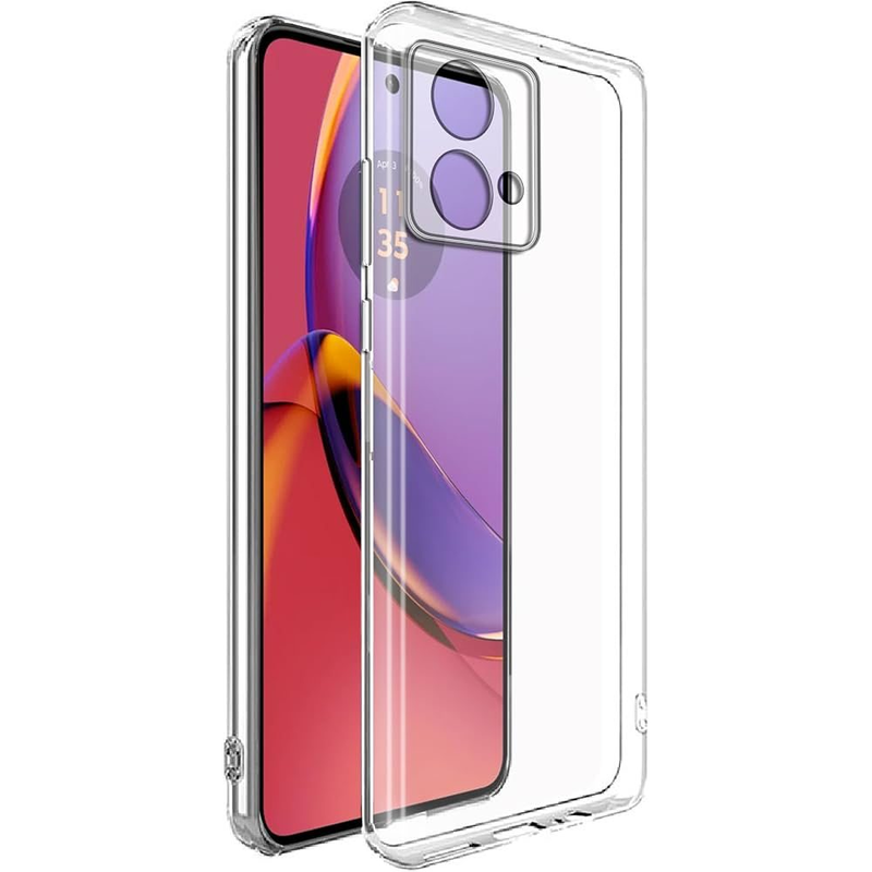 FUNDA MOTO G84 5G Transparente Reforzada TPU Cristal - foto 2
