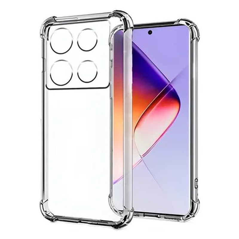 FUNDA INFINIX NOTE 40 5g PRO/PRO+ transparente anti shock tpu  reforzada