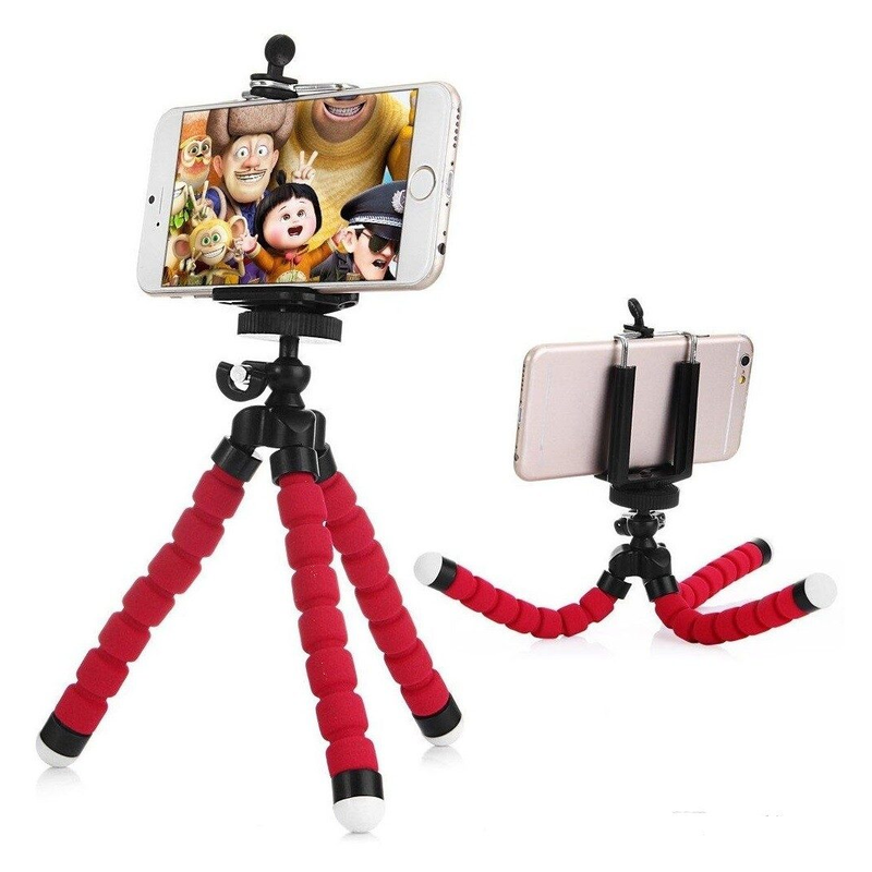 Tripode Flexible Soporte Adaptador Celular 20cm