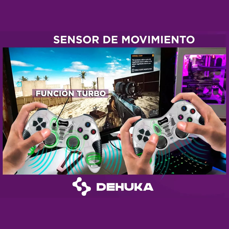Joystick Dehuka Inalámbrico para PC, PS3 y Android con Bluetooth - foto 4