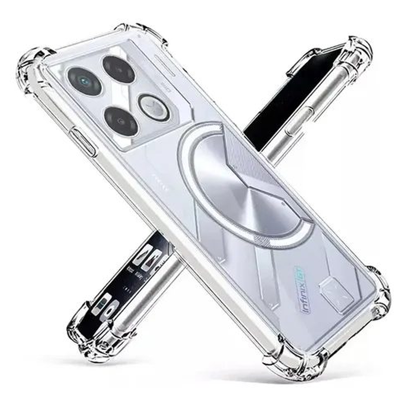 FUNDA INFINIX GT20 PRO 5G transparente anti shock reforzada