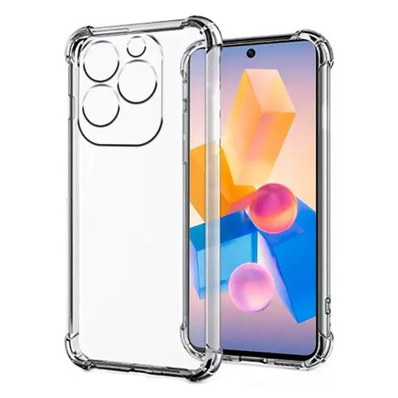 FUNDA INFINIX HOT40 transparente anti shock reforzada