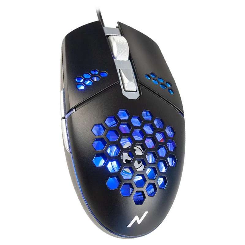 MOUSE GAMER RGB CON VENTILACIÓN Noga Stormer Wind
