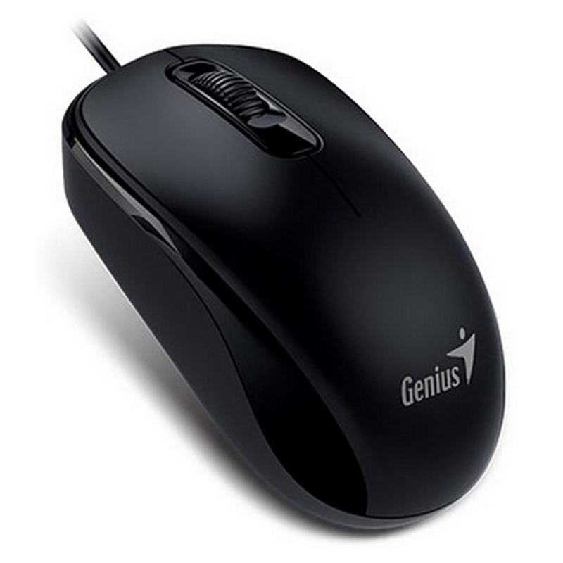 MOUSE GENIUS OPTICO NEGRO DX-110 USB - foto 1