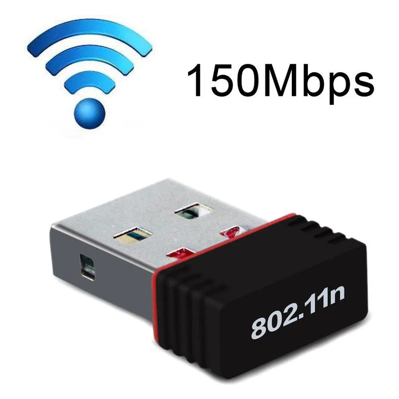 Adaptador Receptor USB WiFi Dongle 150mbps internet - foto 3