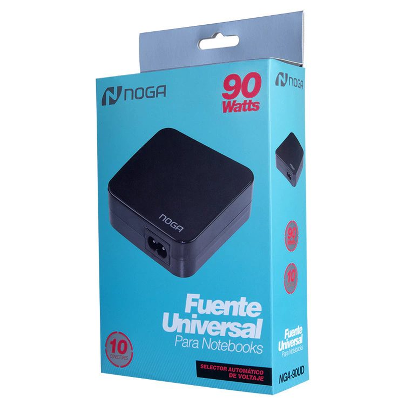 Cargador FUENTE UNIVERSAL PARA NOTEBOOKS Noga NGA-90UD - foto 3
