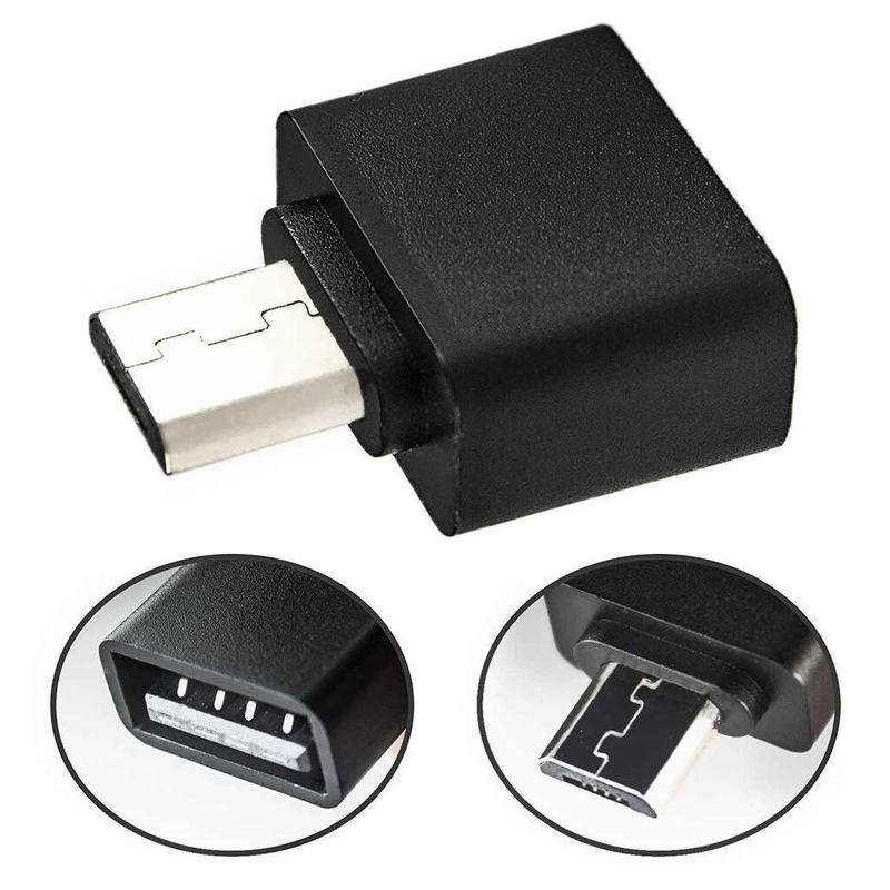 Adaptador Otg Usb A Micro Usb Celular Tablet Pendrive Dinax - foto 3