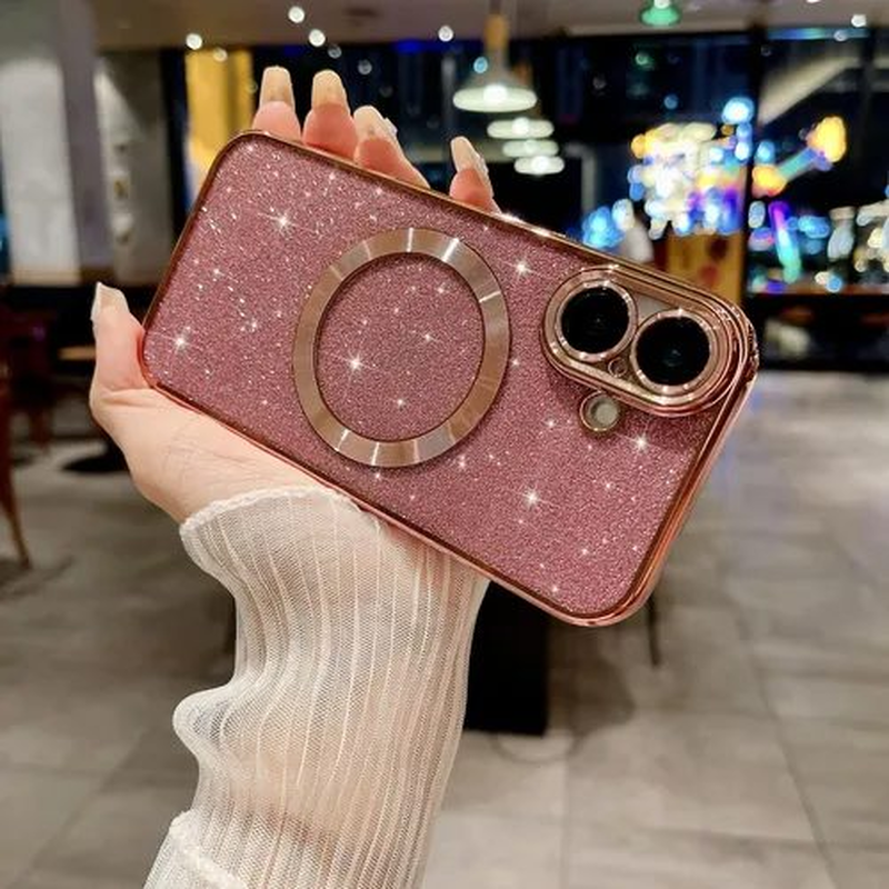 Funda con Glitter Magnetica Magsafe iPhone 17 - foto 2