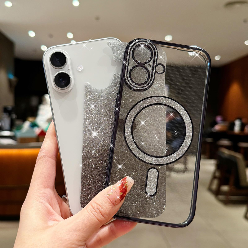 Funda con Glitter Magnetica Magsafe iPhone 17 - foto 2