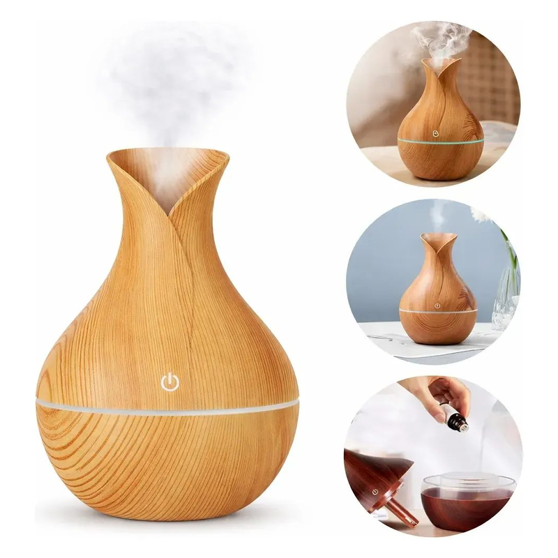 Humidificador De Ambiente Difusor Ultrasónico Automatico apto esencias Silencioso - foto 1