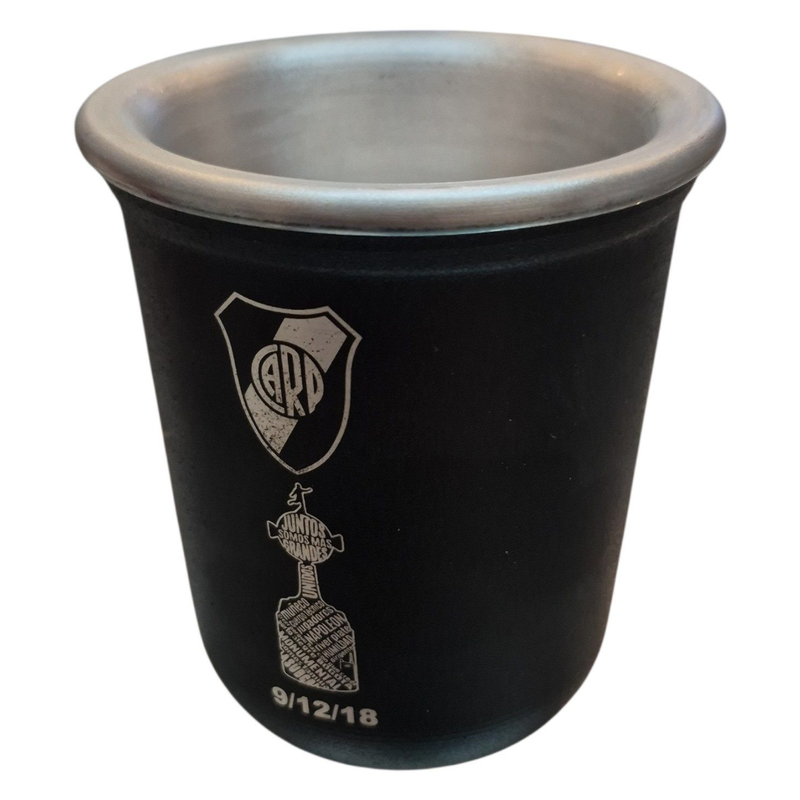 Mate River Plate - grabado Aluminio termico - foto 2
