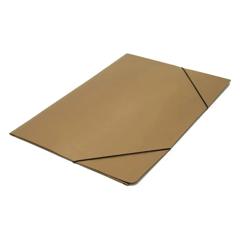 Carpeta Archivadora 3 Solapas Oficio Kraft Util Oficio - foto 1