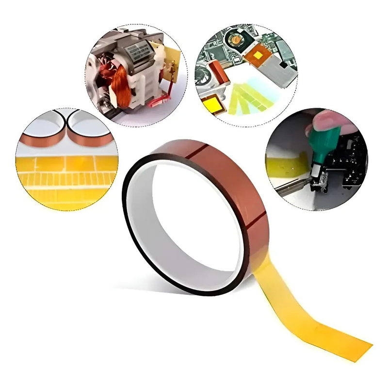 Cinta termica kapton para sublimar 15mm alta temperatura - foto 2