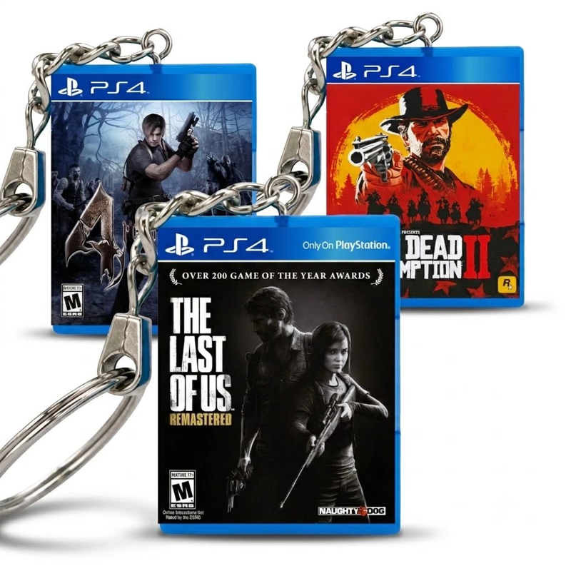 LLAVERO PS4 JUEGOS- TECNOPLUS - foto 1