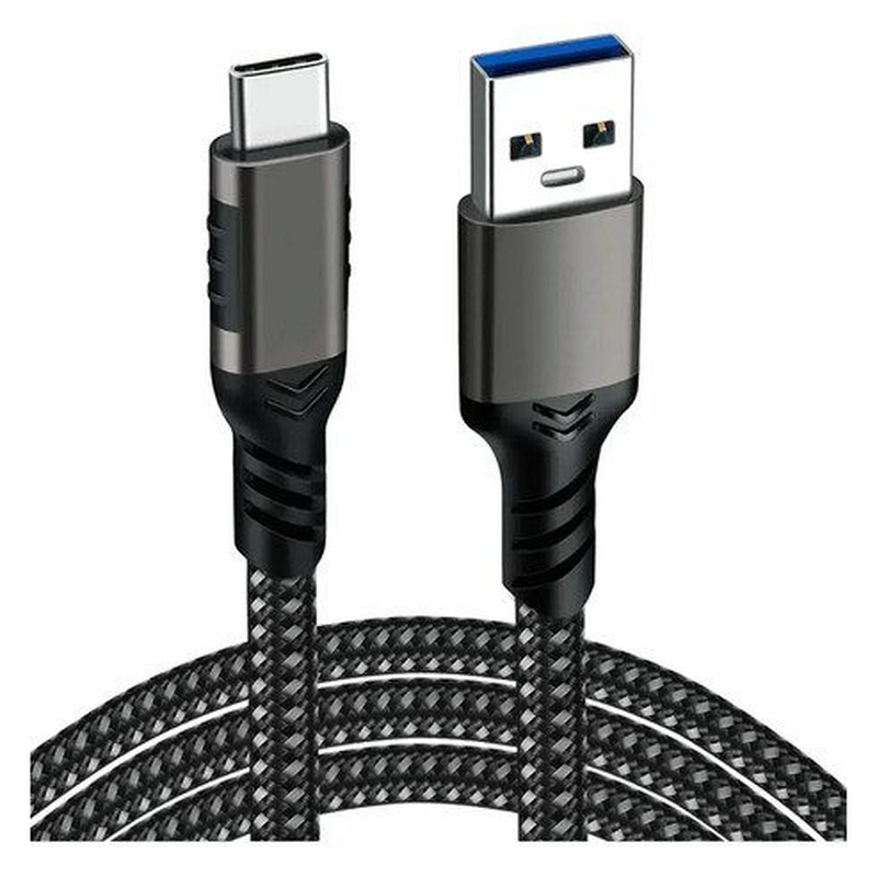 Cable Usb A A Usb C 1 Metro Carga Rápida 60w Reforzado Metal - foto 2