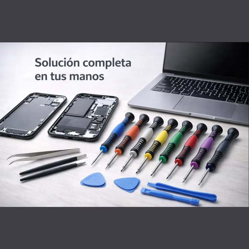 Kit Reparación Celular Notebook Destornilladores Set Técnico - foto 2