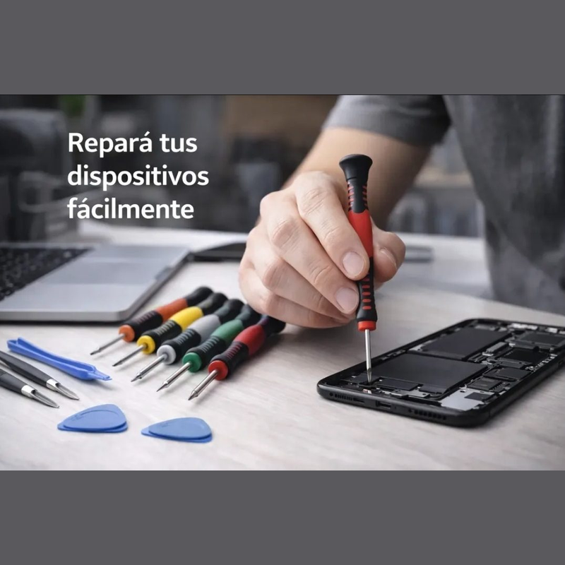Kit Reparación Celular Notebook Destornilladores Set Técnico - foto 3